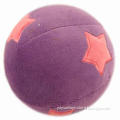 Ball with a Bell in it, Velvet Fabric, Very Soft, CE-certified